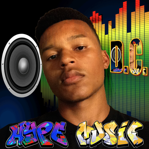 Hype Music Cover Art Blurred Background