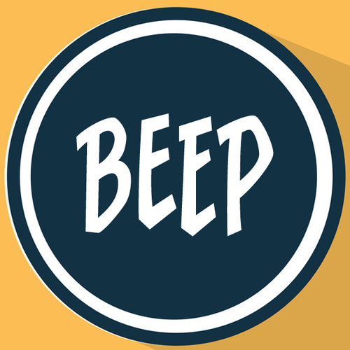 Beep Cover Art Blurred Background