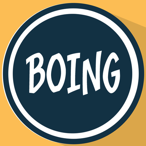 Boing Cover Art Blurred Background