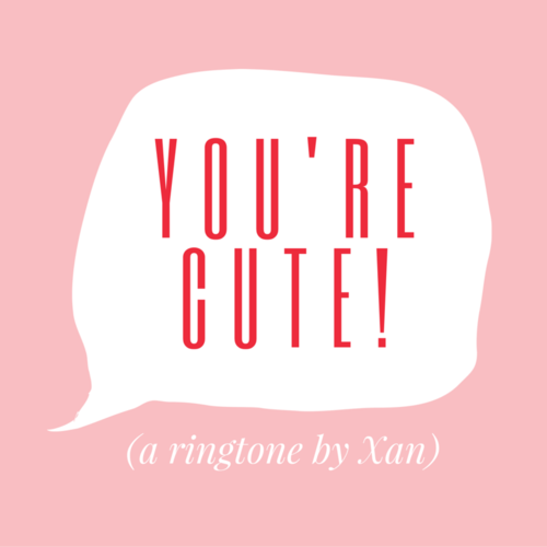 You're Cute! Cover Art Blurred Background