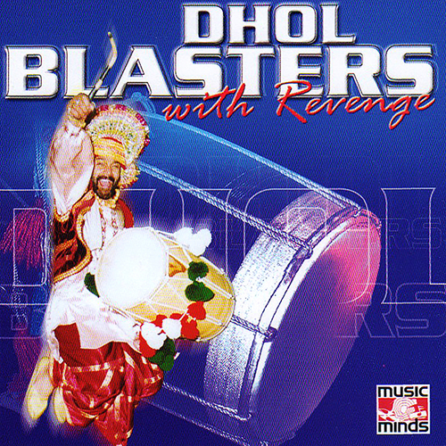 Dhol Blasters with Revenge Cover Art Blurred Background