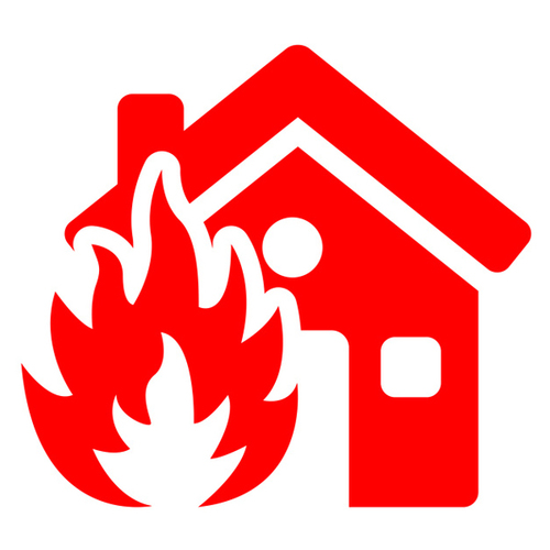 Smoke Alarm Cover Art Blurred Background