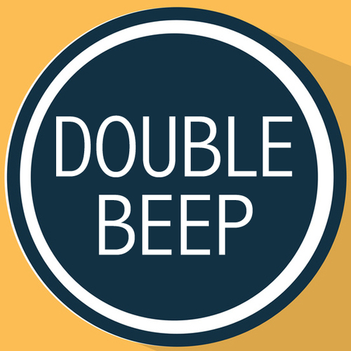 Double Beep Cover Art Blurred Background