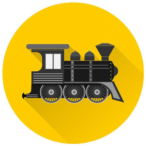 Train Whistle Cover Art Blurred Background