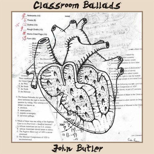 Classroom Ballads Cover Art Blurred Background