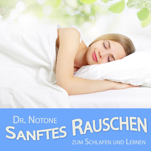 Sanftes Rauschen zum Schlafen und Lernen Cover Art Blurred Background