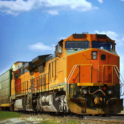 Train Whistle Cover Art Blurred Background