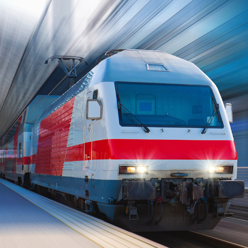 Choo Choo Train Whistle Cover Art Blurred Background