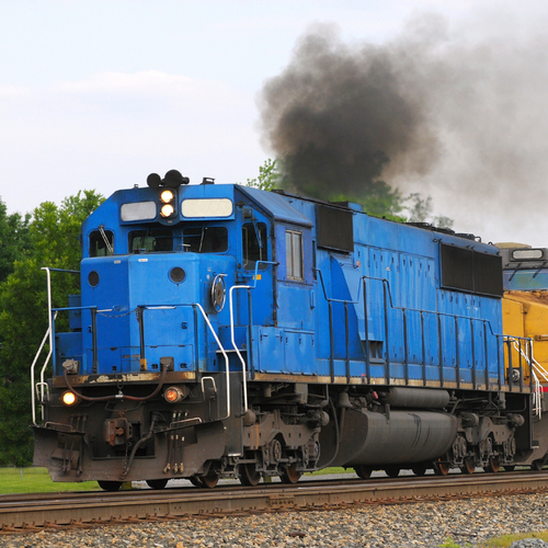 Alarm (Train Sound) Cover Art Blurred Background