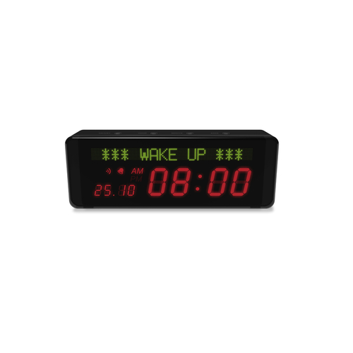 Digital Alarm Clock Cover Art Blurred Background