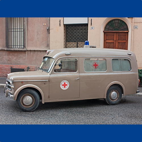 Ambulance & Fire Truck Authentic Sounds Cover Art Blurred Background