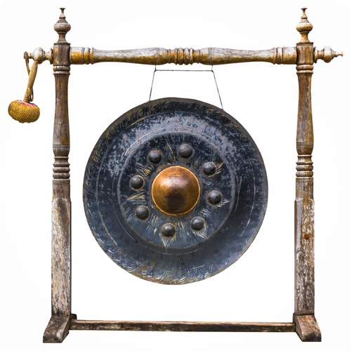 Gong Cover Art Blurred Background