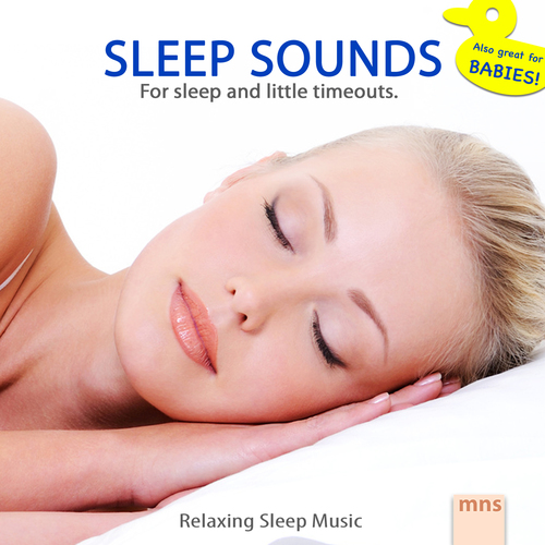 Relaxing Sleep Music Cover Art Blurred Background