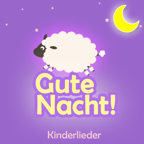 Gute Nacht (Schlaflieder, Babylieder Und Kinder Lieder Zum Mitsingen Und Einschlafen Als Kindermusik Auf Dem Klavier Und Piano) Cover Art Blurred Background