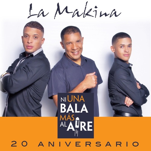Ni una Bala Mas al Aire Cover Art Blurred Background