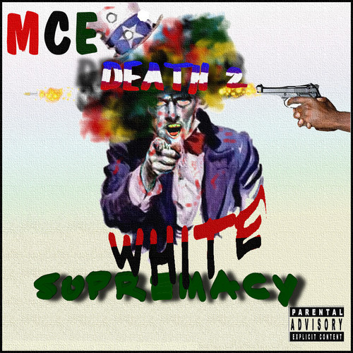Death to White Supremacy Cover Art Blurred Background