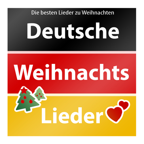 Die besten Lieder zu Weihnachten Cover Art Blurred Background