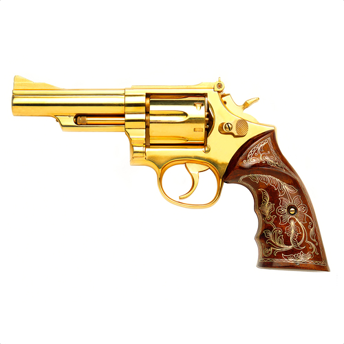 Revolver (Gunshot) Cover Art Blurred Background