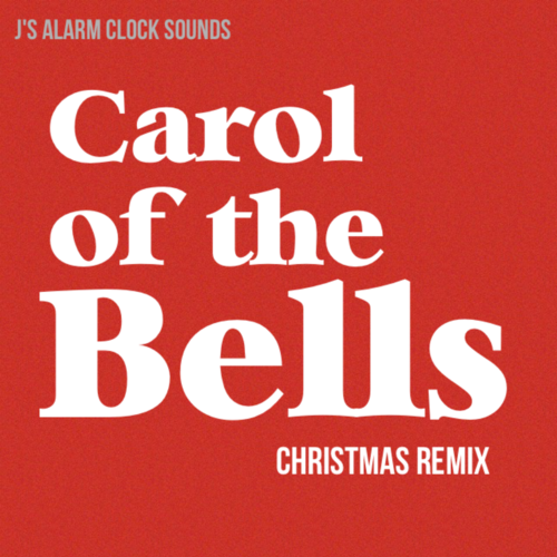 Carol of the Bells (Christmas Remix) Cover Art Blurred Background