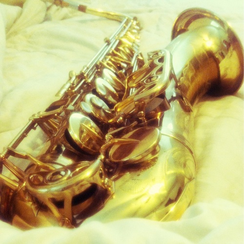 Saxophone with a Soul Cover Art Blurred Background