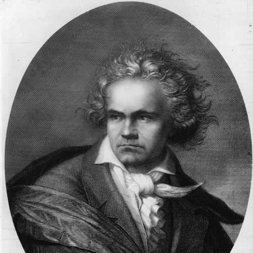 Beethoven: Moonlight Sonata Cover Art Blurred Background