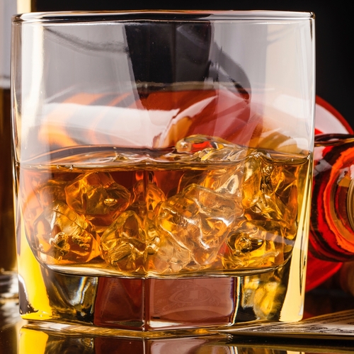 Tennessee Whiskey (Marimba Remix) Cover Art Blurred Background