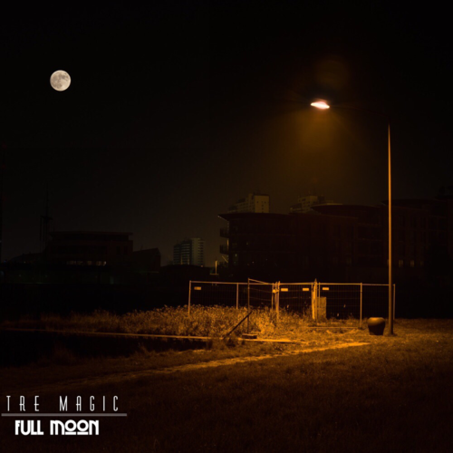 Full Moon Cover Art Blurred Background
