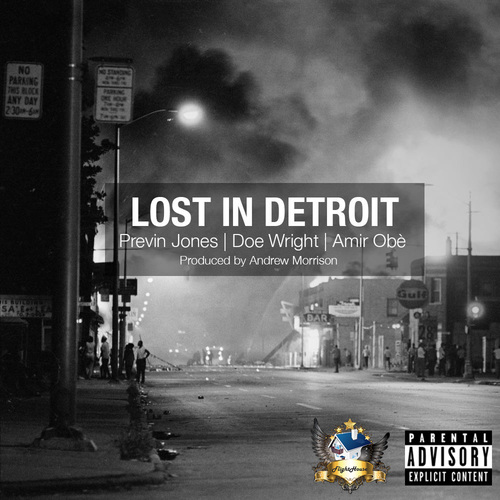 Lost in Detroit Cover Art Blurred Background