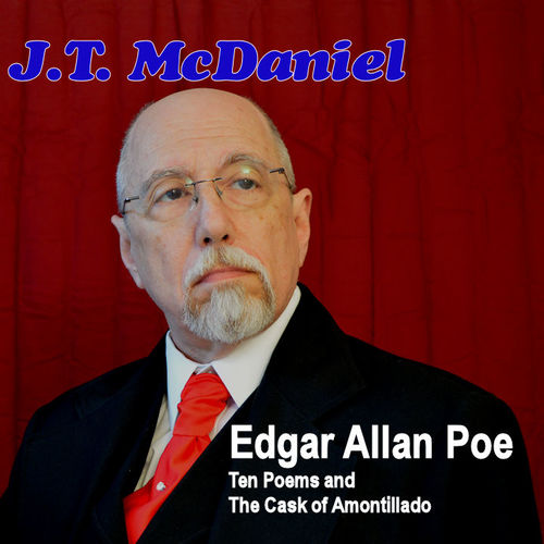 Edgar Allan Poe: Ten Poems and The Cask of Amontillado Cover Art Blurred Background