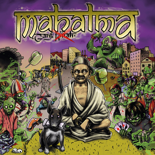 Mahatma Cover Art Blurred Background