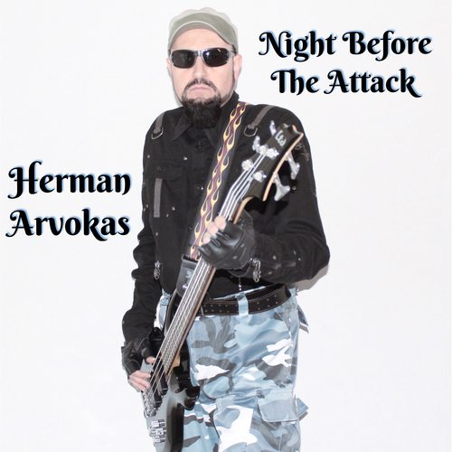 Night Before the Attack Cover Art Blurred Background