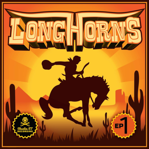 Longhorns Cover Art Blurred Background