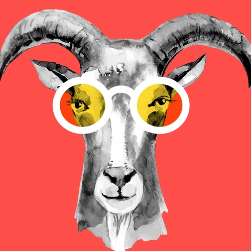 Goat Wake Up & Alarm (So You Don't Sleep In) Cover Art Blurred Background