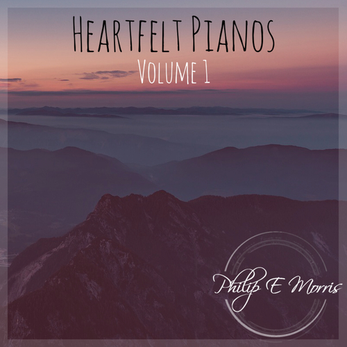 Heartfelt Pianos, Vol. 1 Cover Art Blurred Background