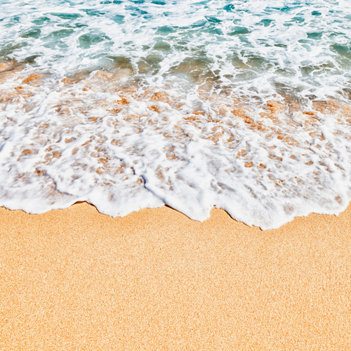 Ocean Sounds (Zen Wake Up Call) Cover Art Blurred Background