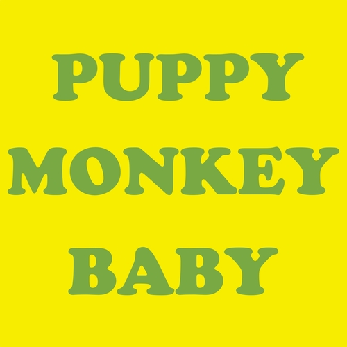 Puppy Monkey Baby (Short Hilarious Ringer) Cover Art Blurred Background