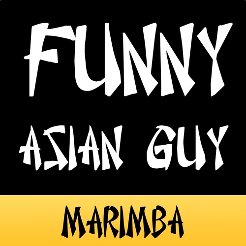 Funny Asian Guy (Marimba) Cover Art Blurred Background