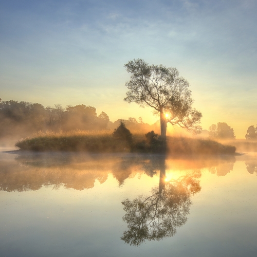 Relaxing Rain Sounds Cover Art Blurred Background