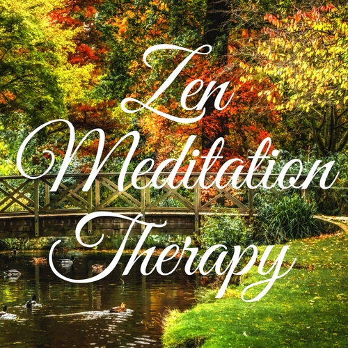 Zen Meditation Therapy (Deep Sleep & Peaceful Relaxation) Cover Art Blurred Background