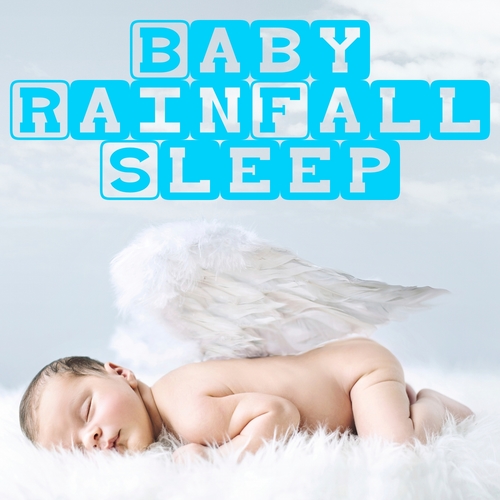 Baby Rainfall Sleep (Peaceful Rain Songs) Cover Art Blurred Background