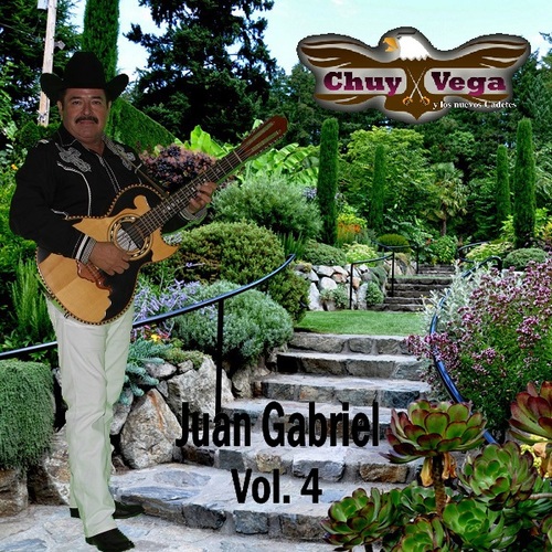 Puras de Juan Gabriel, vol. 4 Cover Art Blurred Background