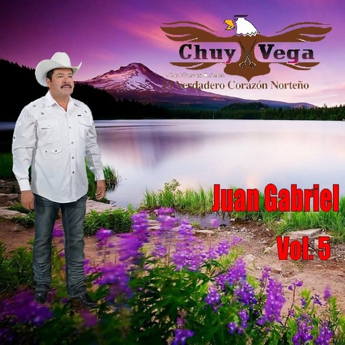 Puras de Juan Gabriel, vol. 5 Cover Art Blurred Background