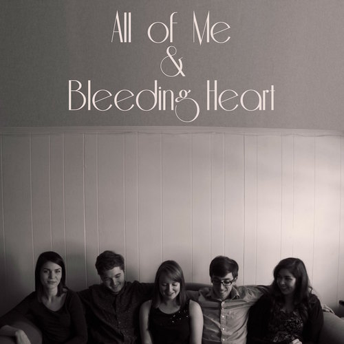 All of Me & Bleeding Heart Cover Art Blurred Background