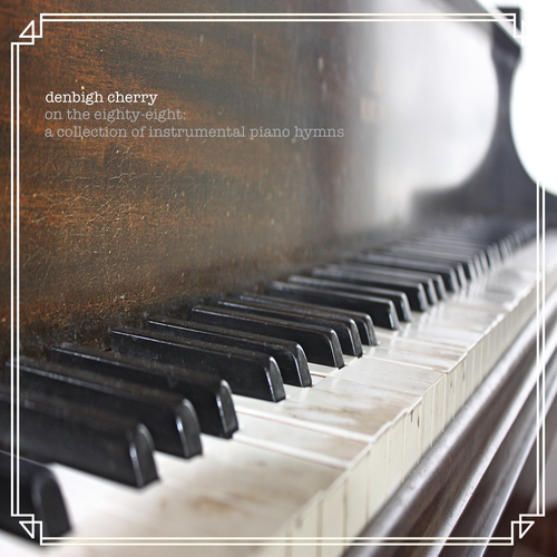 On the Eighty-Eight: A Collection of Instrumental Piano Hymns Cover Art Blurred Background