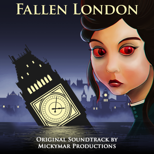 Fallen London (Official Game Soundtrack) Cover Art Blurred Background