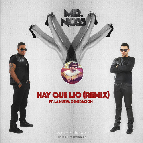 Hay Que Lio (Remix) Cover Art Blurred Background