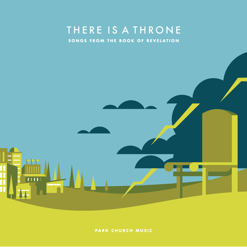 There Is a Throne: Songs from the Book of Revelation Cover Art Blurred Background