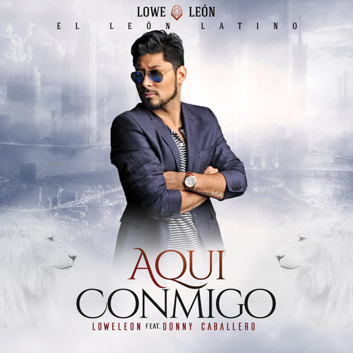 Aqui Conmigo Cover Art Blurred Background