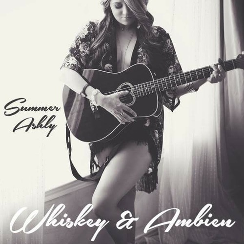 Whiskey and Ambien Cover Art Blurred Background