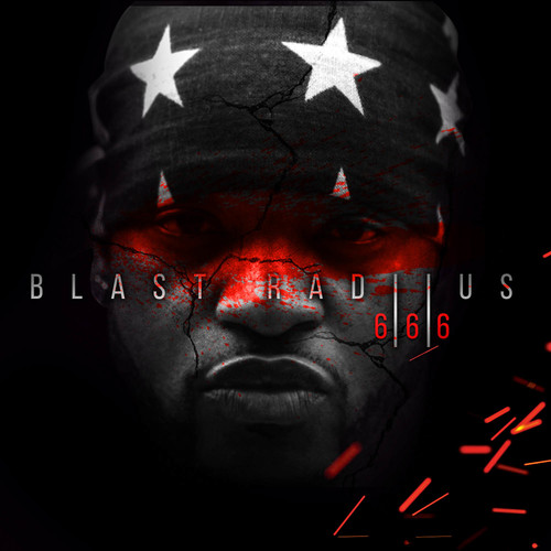 Blast Radiius Cover Art Blurred Background